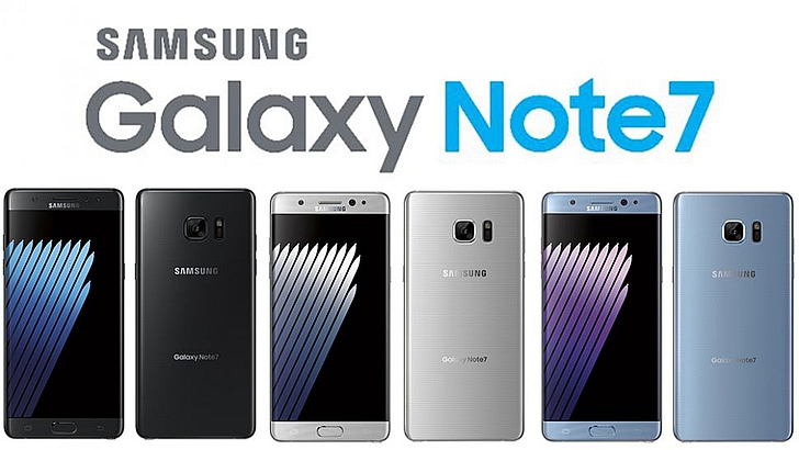 Samsung Galaxy Note 7 officially avaible in 10 countries now