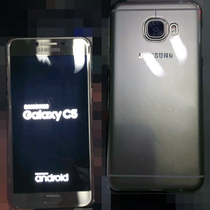 First pictures of Samsung Galaxy C5 already on the web