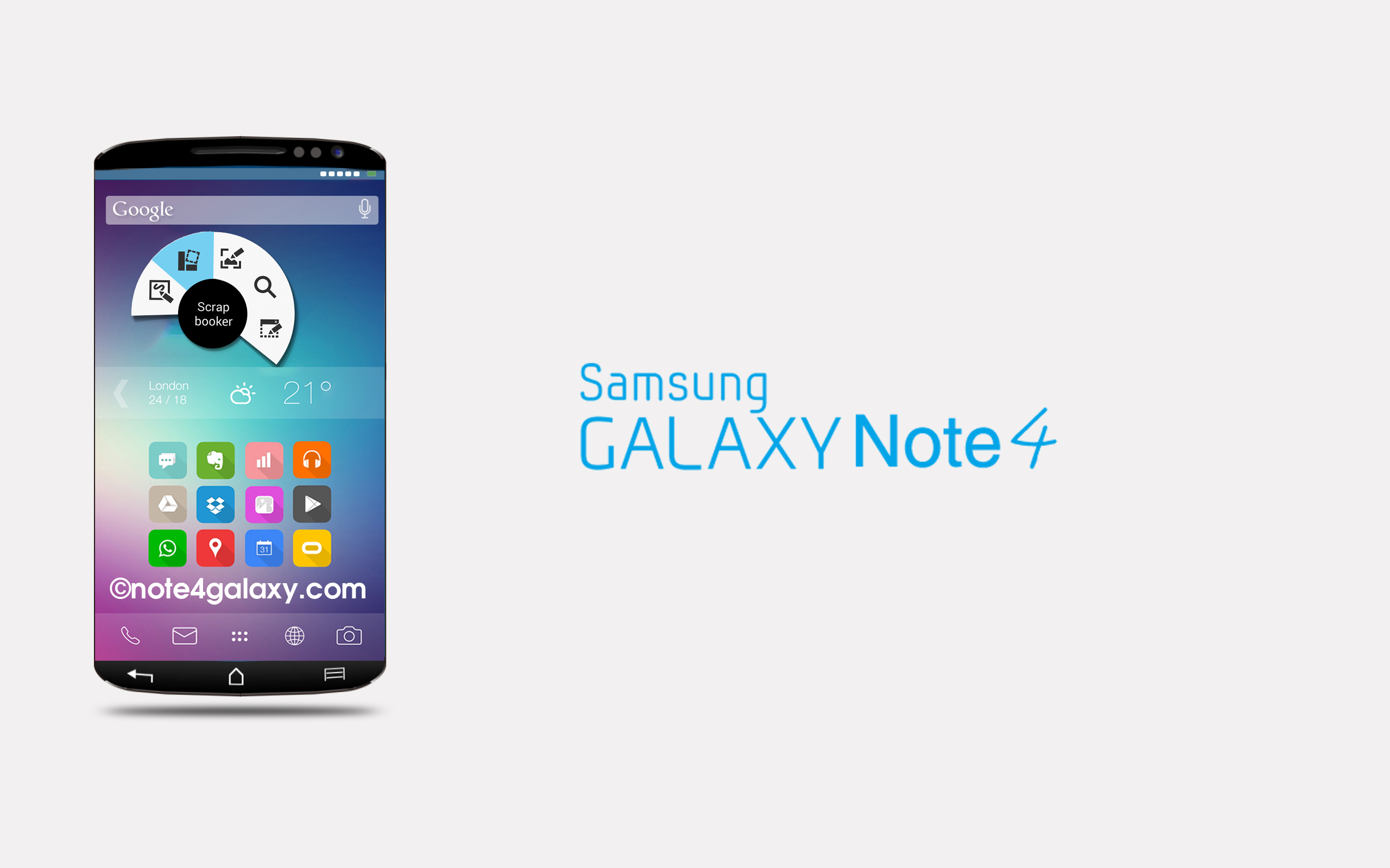 Samsung galaxy Note 4 with Android 5.1.1 for European version