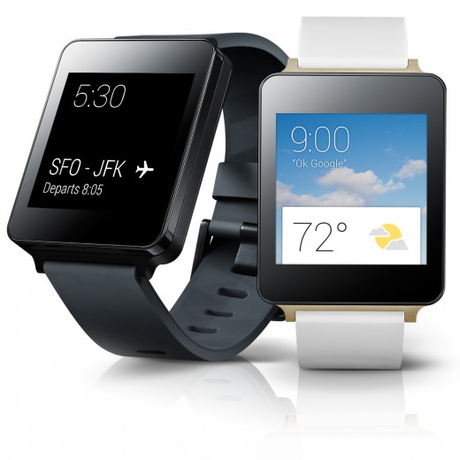 LG G watch and Samsung Gear are available in the Play Store