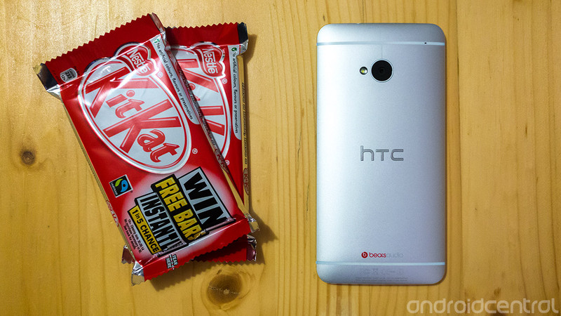 The HTC ONE gets android Kitkat