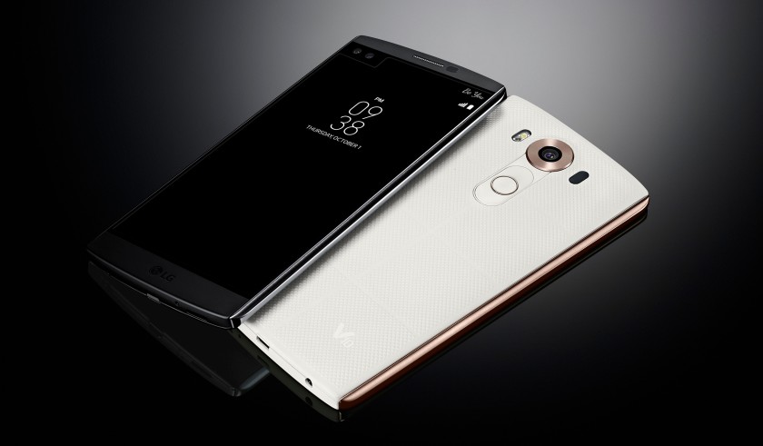 Smartphone with two displays LG V10 