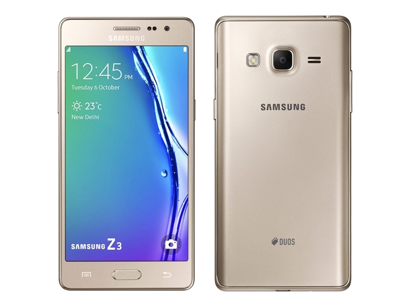 Third Samsung model with Tizen system called Samsung Z3