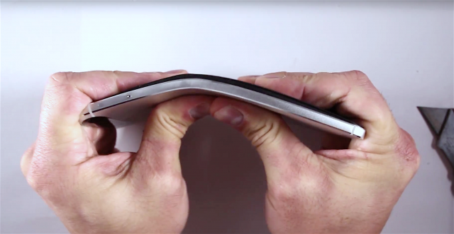 Second bending test of new Nexus 6P