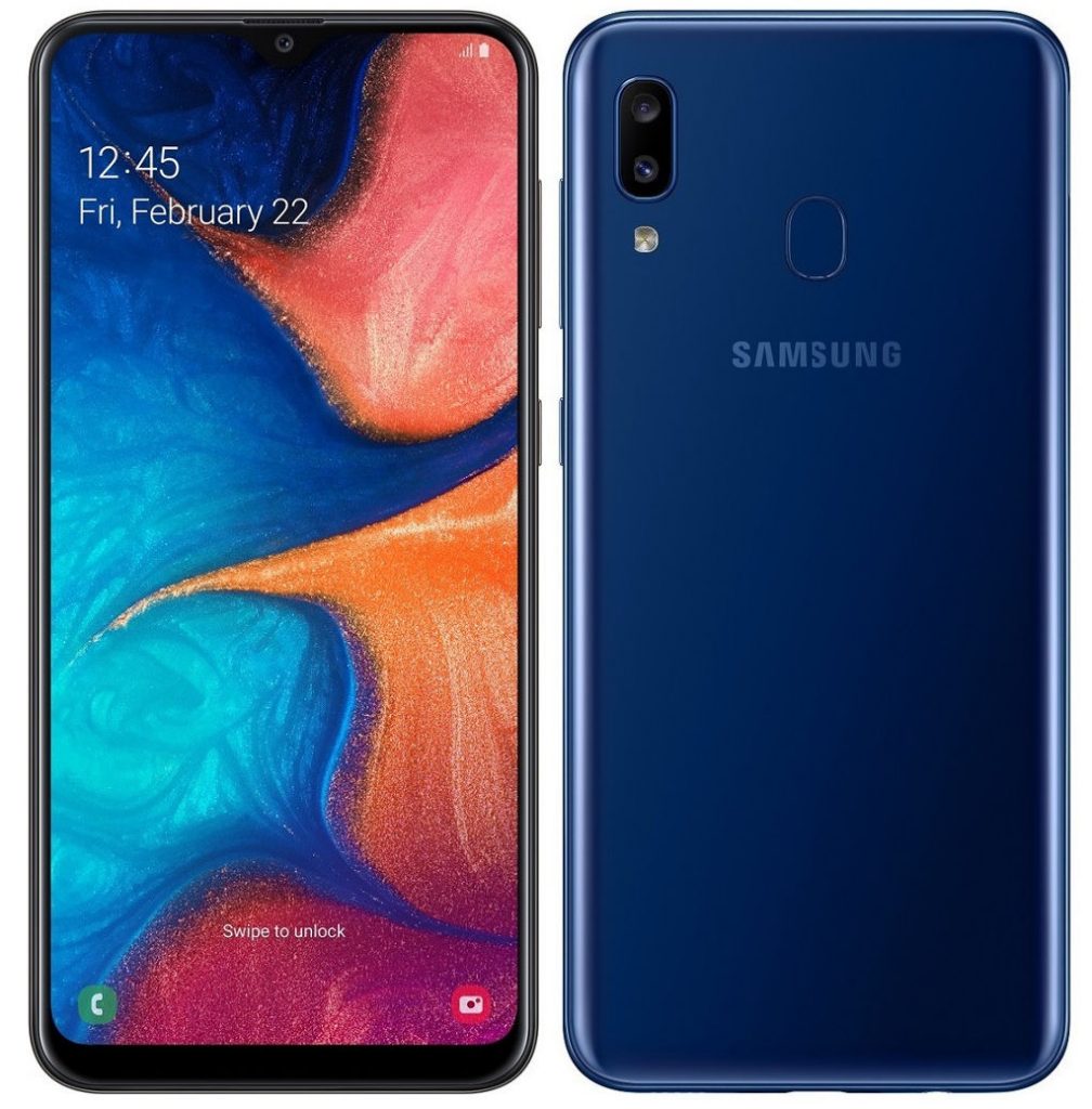 Samsung Galaxy A20 officially. Specs, price, availability