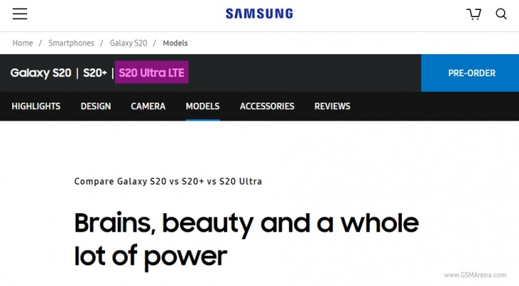 Oberflchen des Samsung Galaxy S20 Ultra LTE