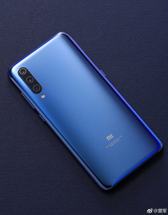 Official renders of Xiaomi Mi 9 rear