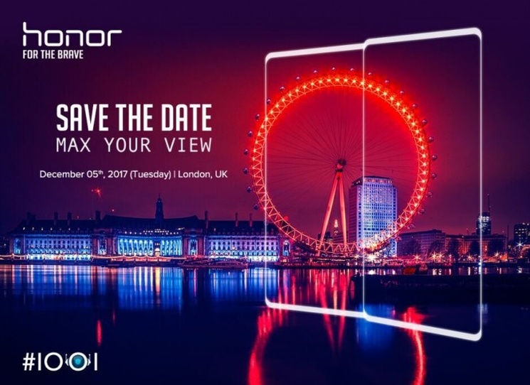 El 5 de diciembre, Honor presentar un smartphone 