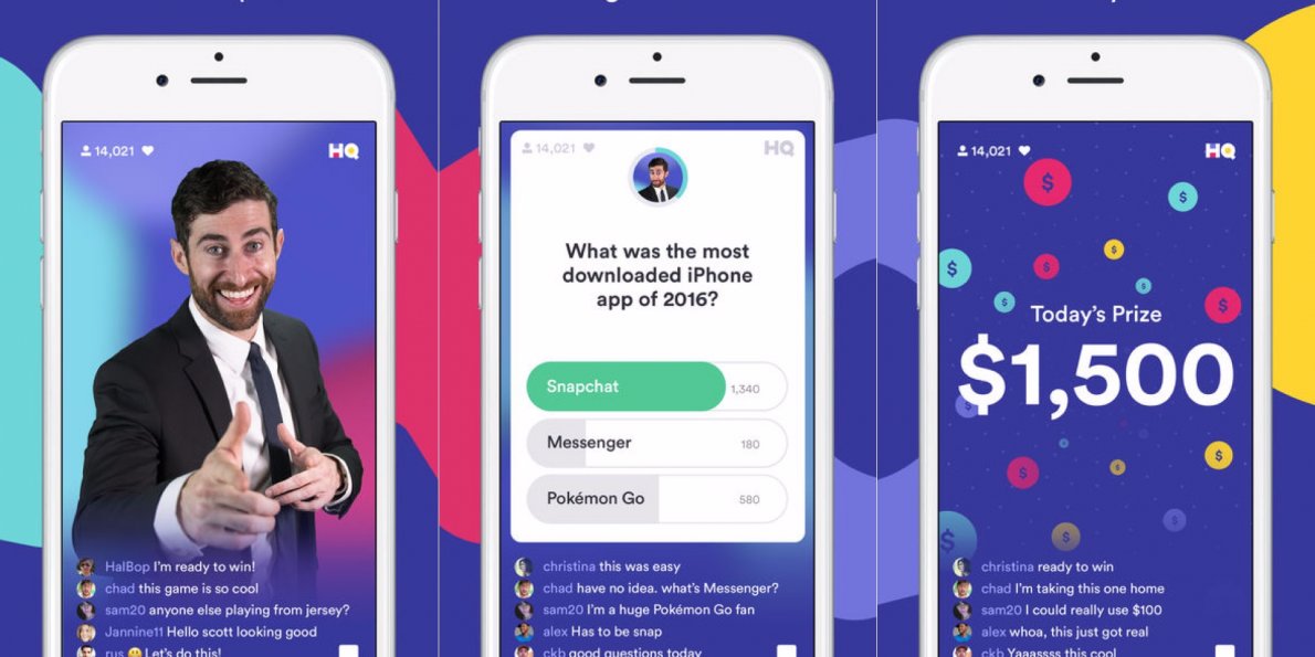 HQ, an iPhone trivia game, becomes more popular than ever