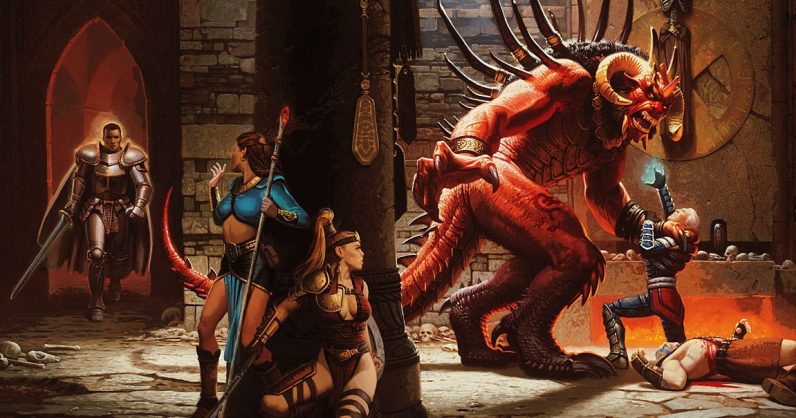 Animated Diablo coming closer? Maybe