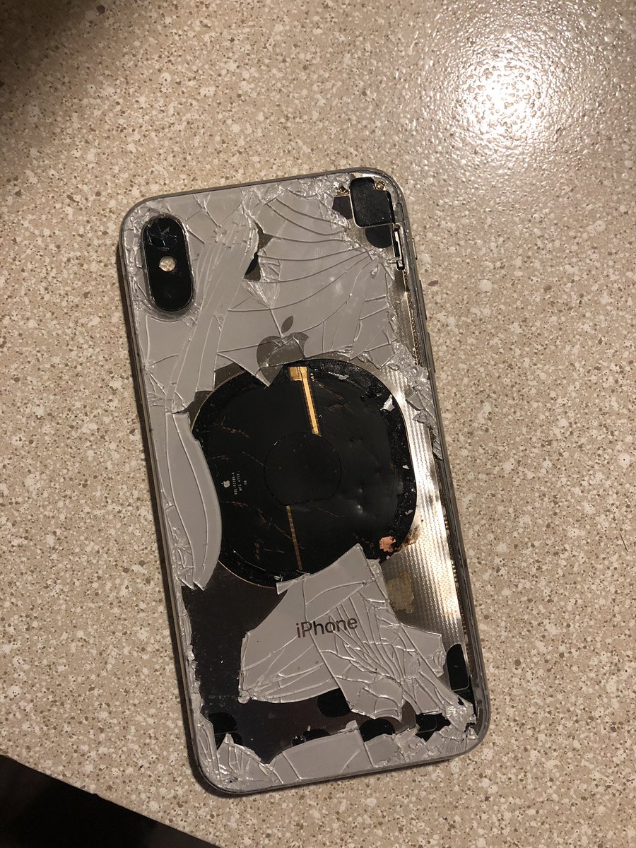 This time it was an iPhone that exploded!