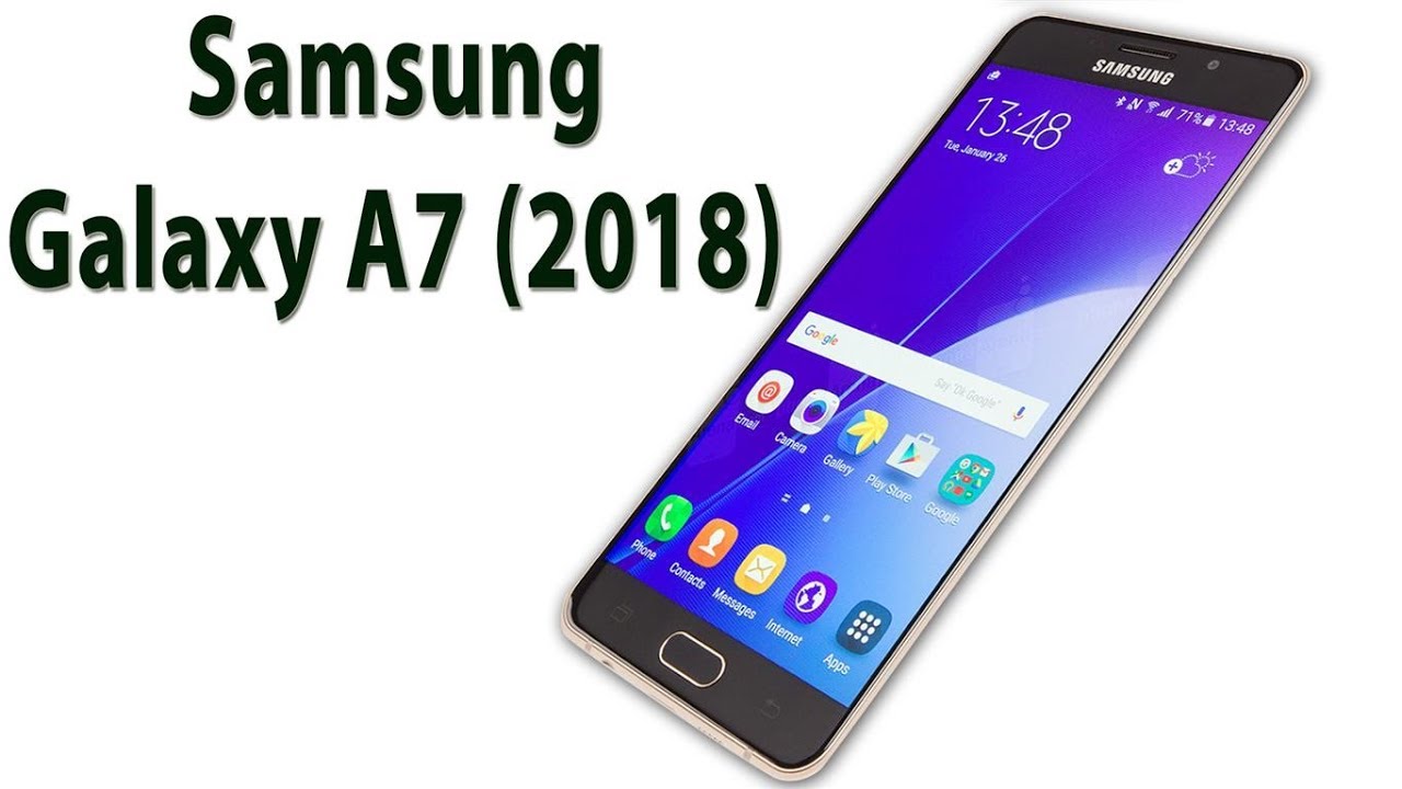 Samsung lists Galaxy A7 (2018) on its website