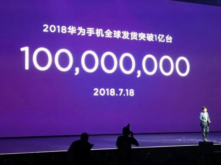 Huawei hat bereits im Jahr 2018 100 Millionen Gerte verkauft