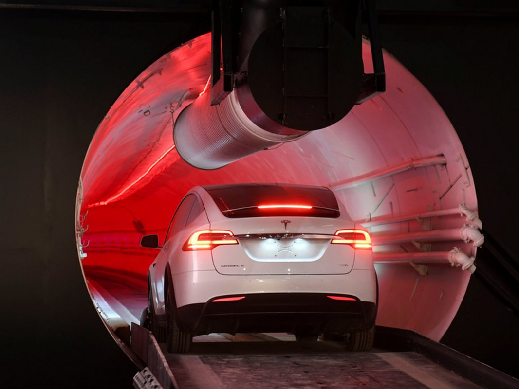 Elon Musk have just finished the first segment of his underground LA tunnel