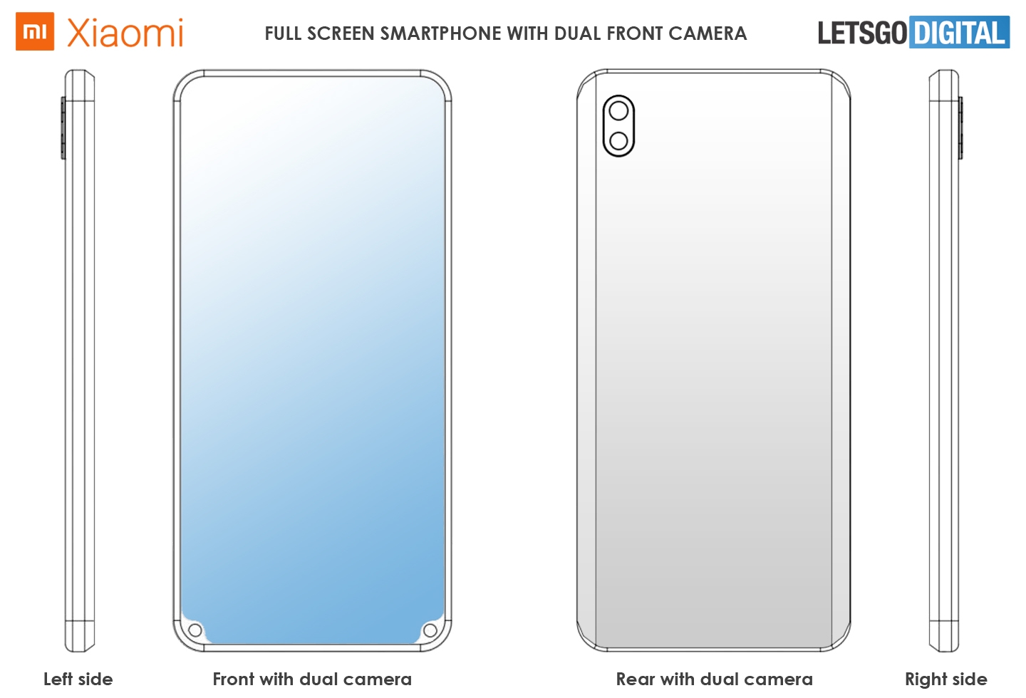 Xiaomi patents smartphone with low-placed notches, because why not?