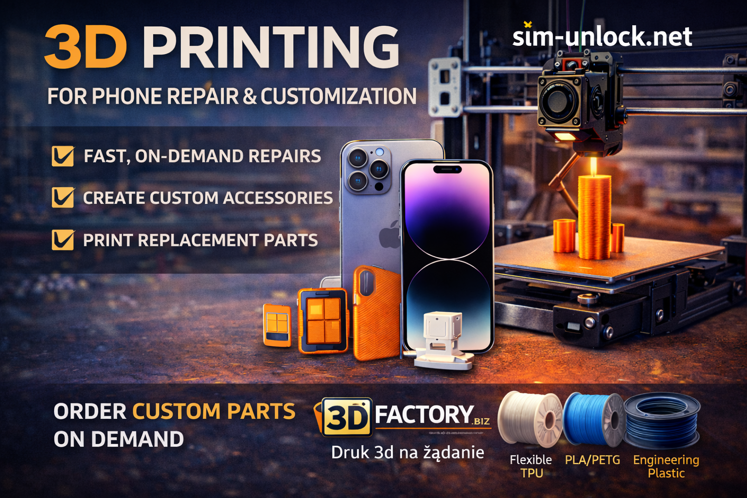 3D Printing - a modern solution for phone repair and customization