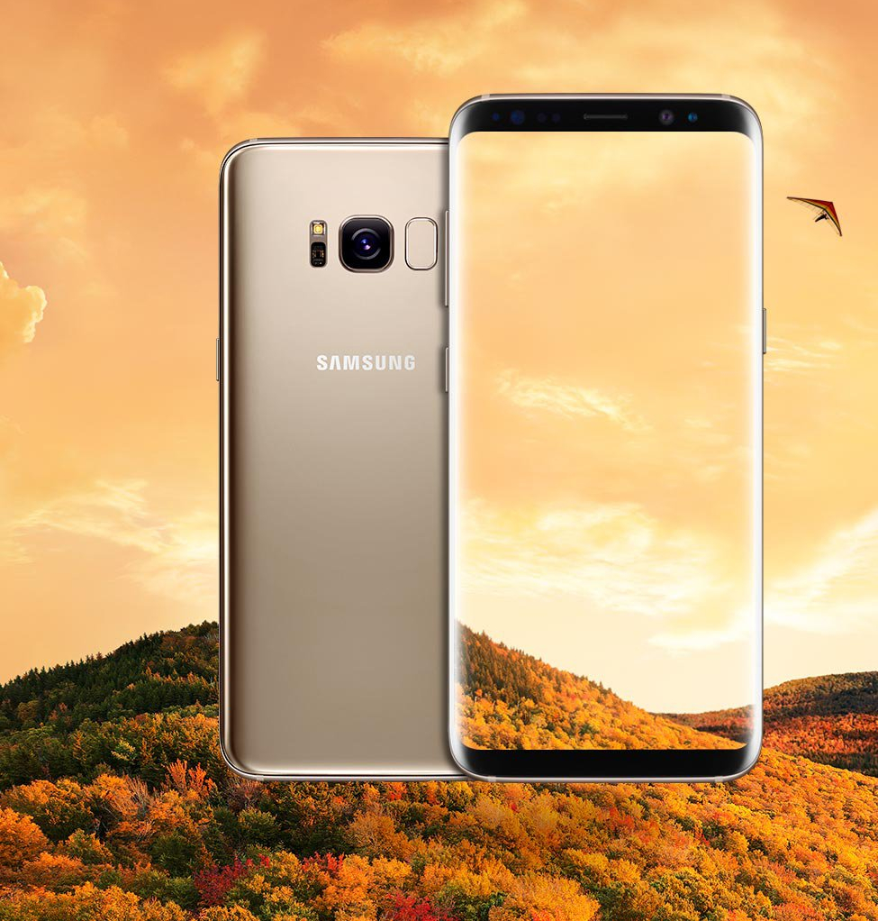 Not all that is gold glitters - just like Samsung Galaxy S8 does in this new render