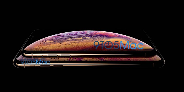 Apple iPhone XS und seine greren Geschwister werden in durchgesickerten Putzen dargestellt