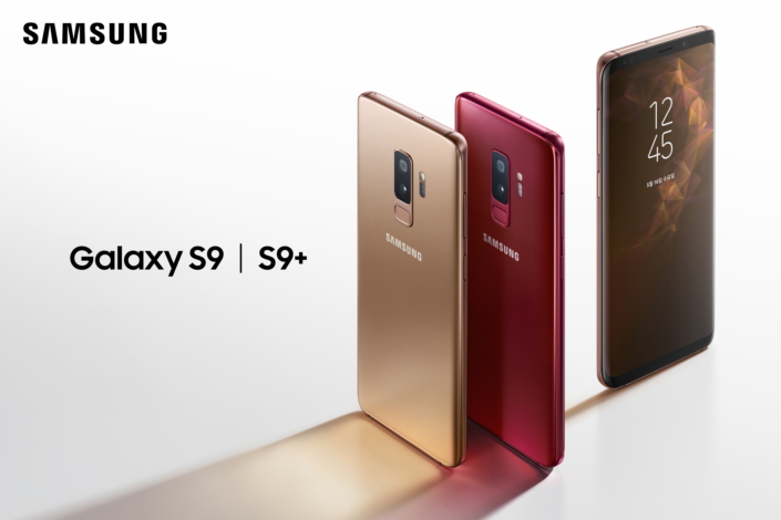 Red & Gold variants of Samsung Galaxy S9 & S9 Plus out in May
