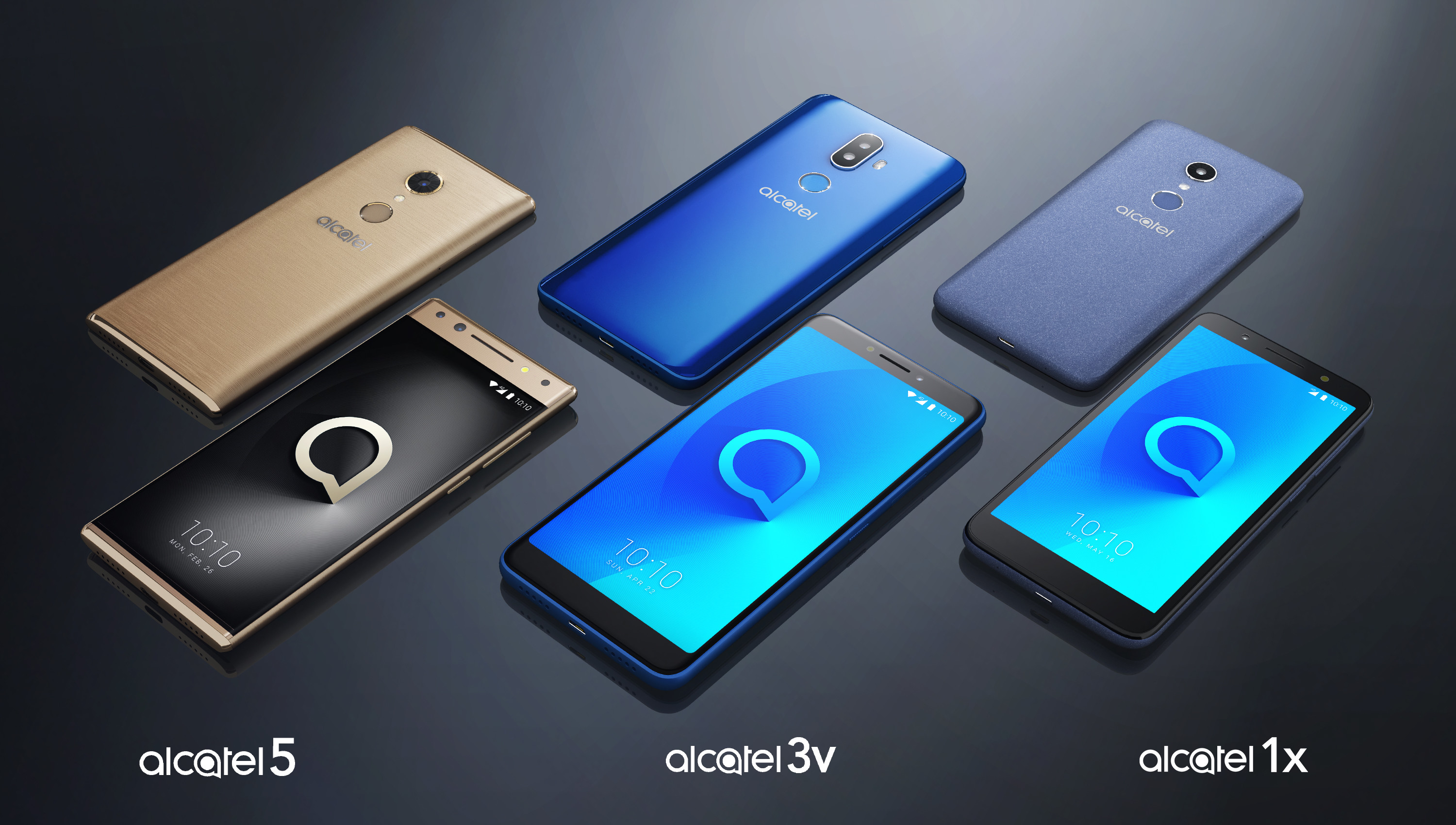 Alcatel 5, Alcatel 3 and Alcatel 1 - something for everyone