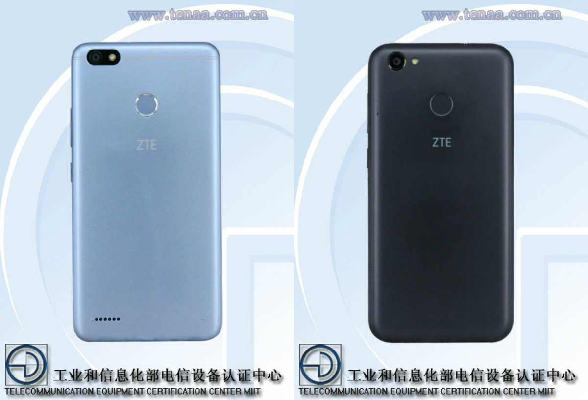 Two new ZTE phones received TENAA certification