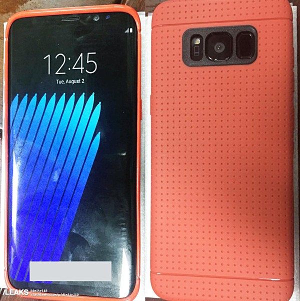 In-case live picture of Galaxy S8 leaked