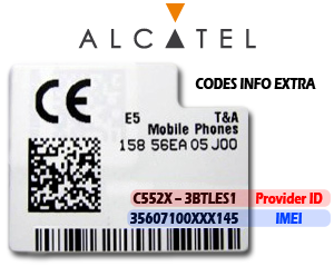 FREE ID PROVIDER and warranty check for all Alcatel models