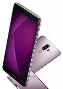 Huawei Mate 9 sieht gut aus in lila