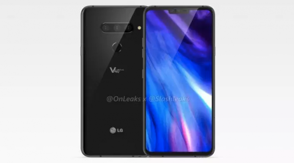 Renders and specs of LG V40 leaked