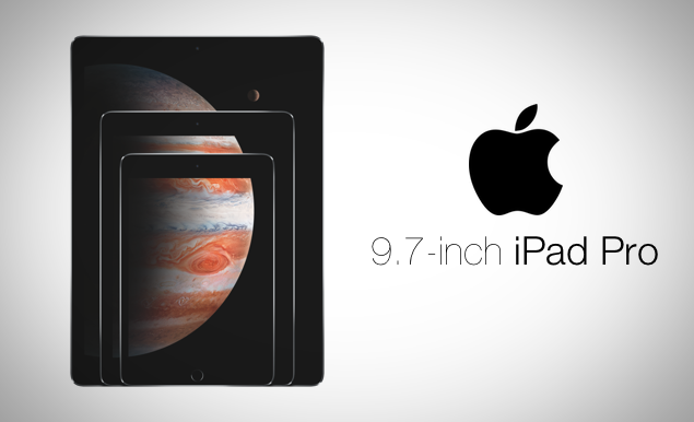 Smaller version of the Apple iPad Pro