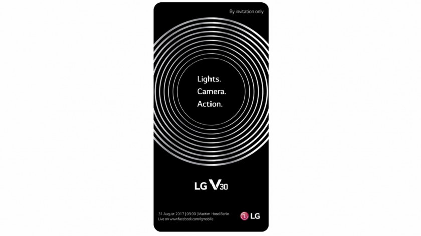 LG V30 unveils on August 31st