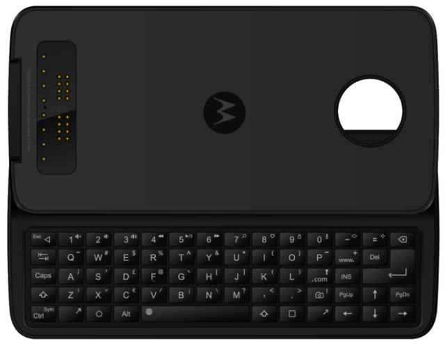 QWERTY keyboard Moto Mod is in the works