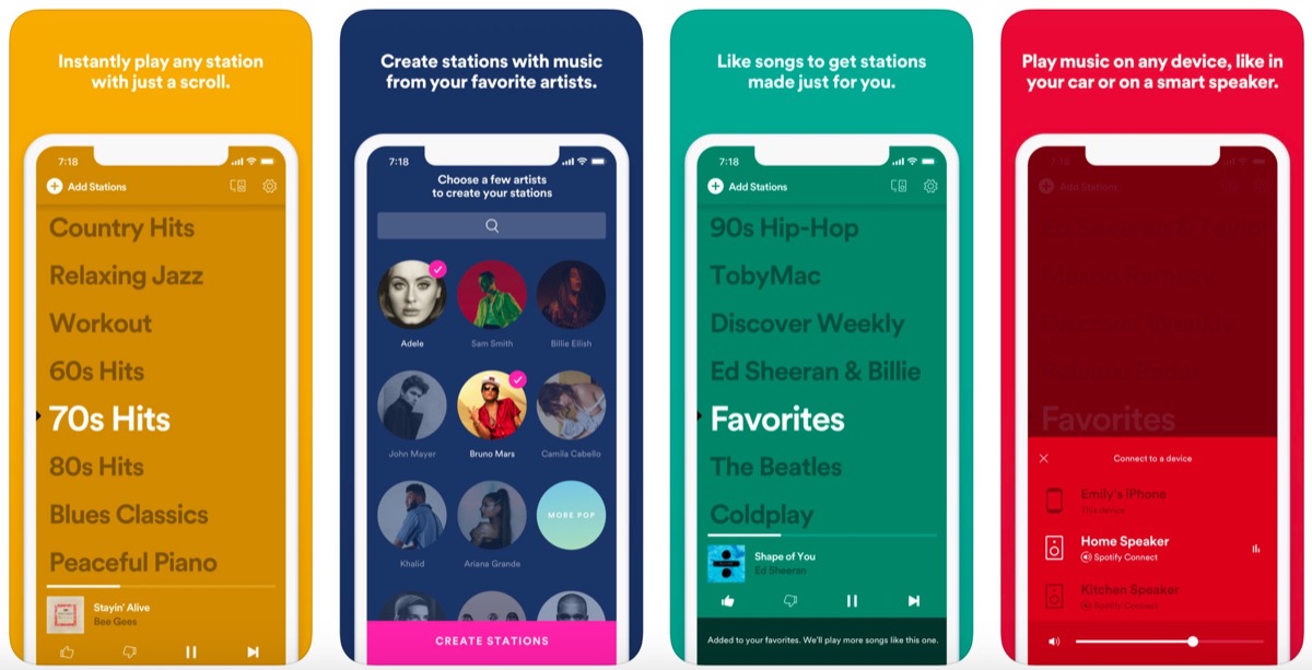 Spotify Station app is now available in the US