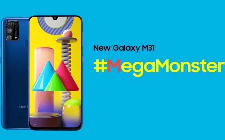 Das Samsung Galaxy M31 ist offiziell mit Quad-Kamera, 6.000-mAh-Akku und Android 10 erhltlich
