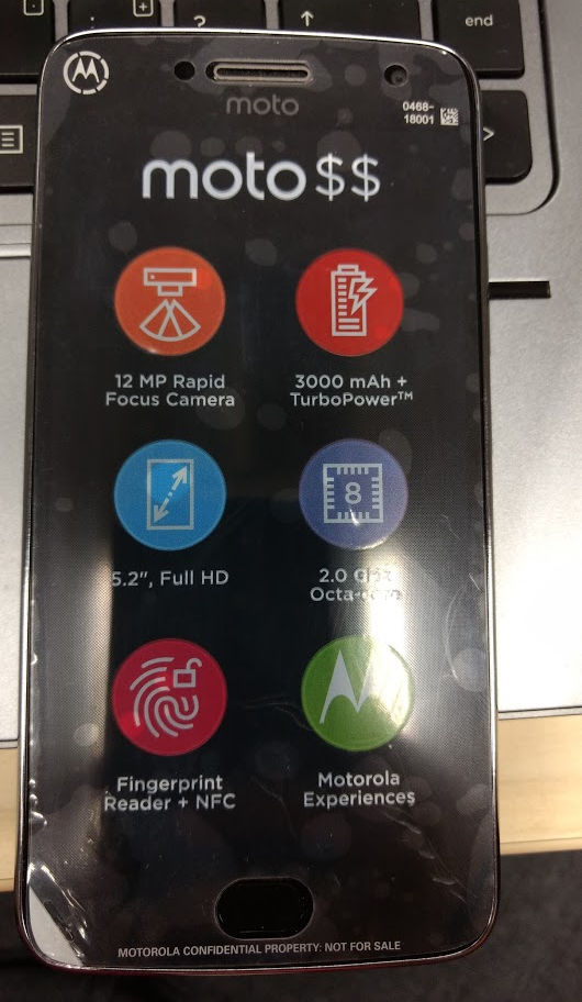 Leaked image of Moto G5 Plus reveals specs