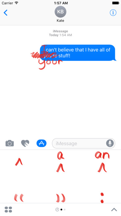 Become your friends' and family worst nightmare with Grammar Snob iMessage.