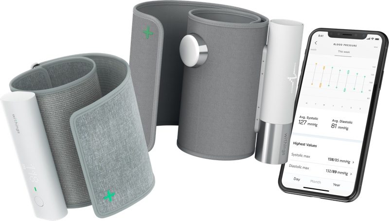 iPhone-connected blood pressure monitors by Withings