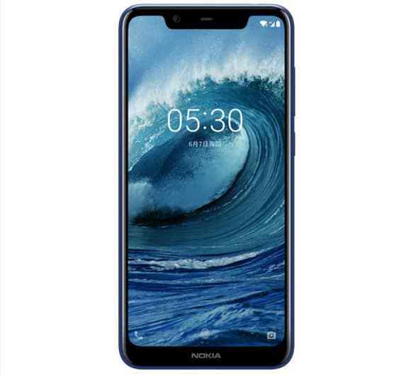 Official render of Nokia 5.1 Plus