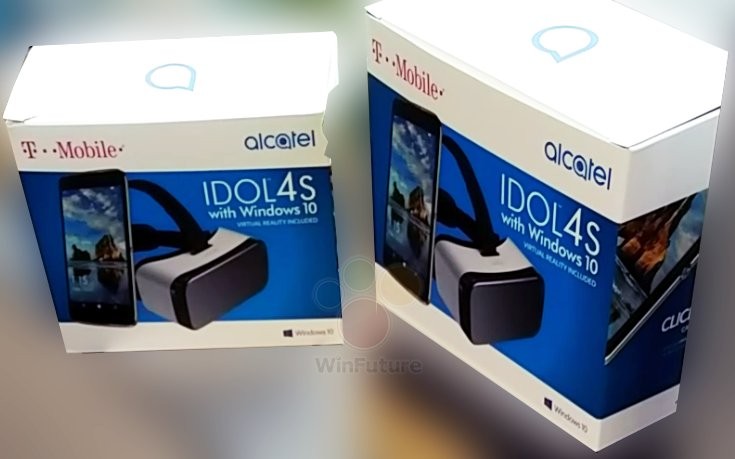 Alcatel Idol 4S with Windows 10 will be sold with free VR oculars