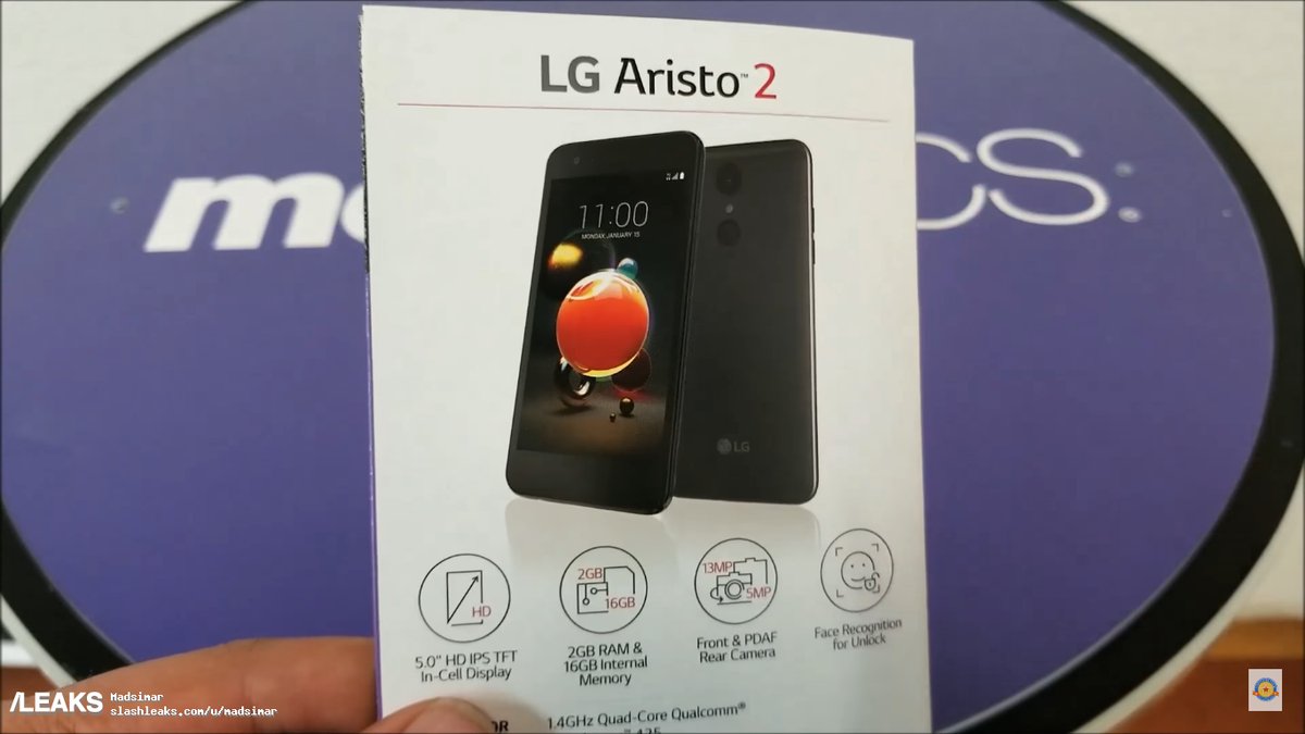 LG Aristo 2, new budget phone by LG