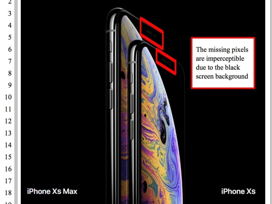 iPhone XS notch invisible in an ad video. Apple did it on purpose?