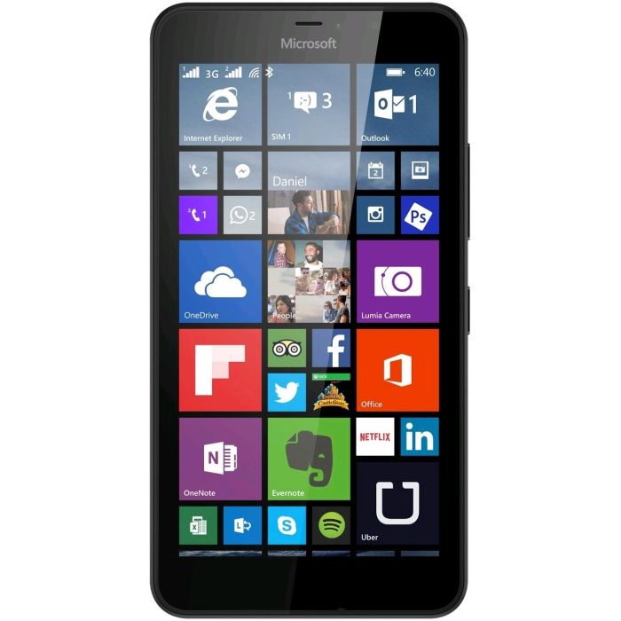 How to unlock Microsoft Lumia 640 LTE using sim unlock code