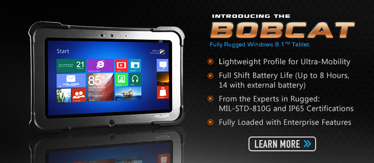 Xplore Bobcat - das Tablett mit Windows 8.1