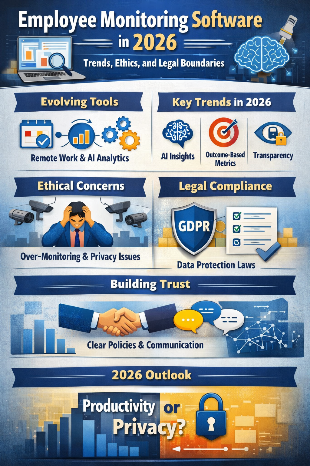 Employee monitoring software in 2026: Trends, Ethics, and Legal Boundaries