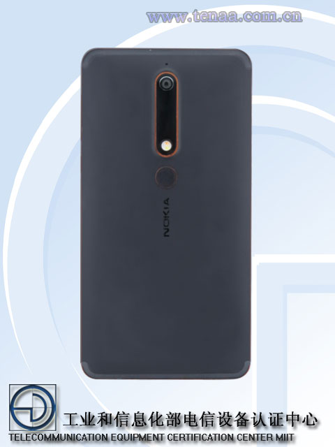 Nokia 6 (2018) appeared on TENAA
