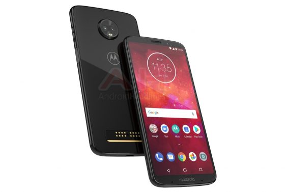 New render of Motorola Moto Z3 Play is out