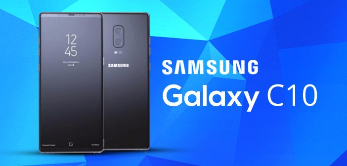 Galaxy C10. Render video of the first Samsung phone with a dual-camera setup