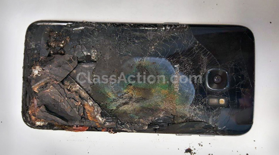 A troubled company - another of Samsung's cellphones explodes.