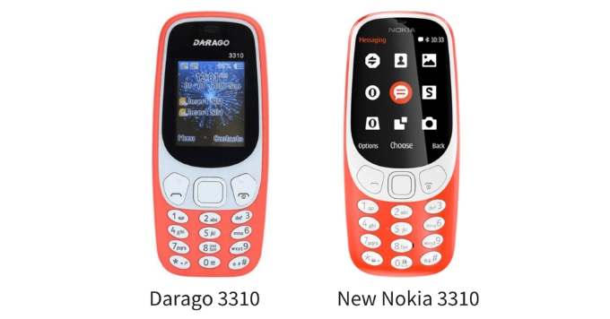 Darago 3310 - an awful clone of Nokia 3310