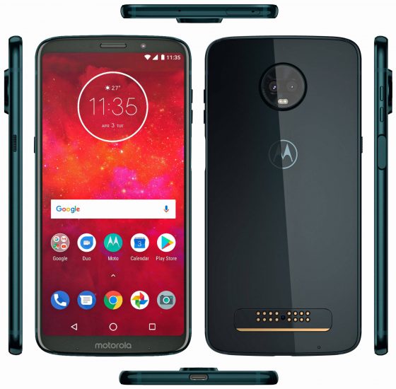 Moto Z3 Play specs & mods available leak out